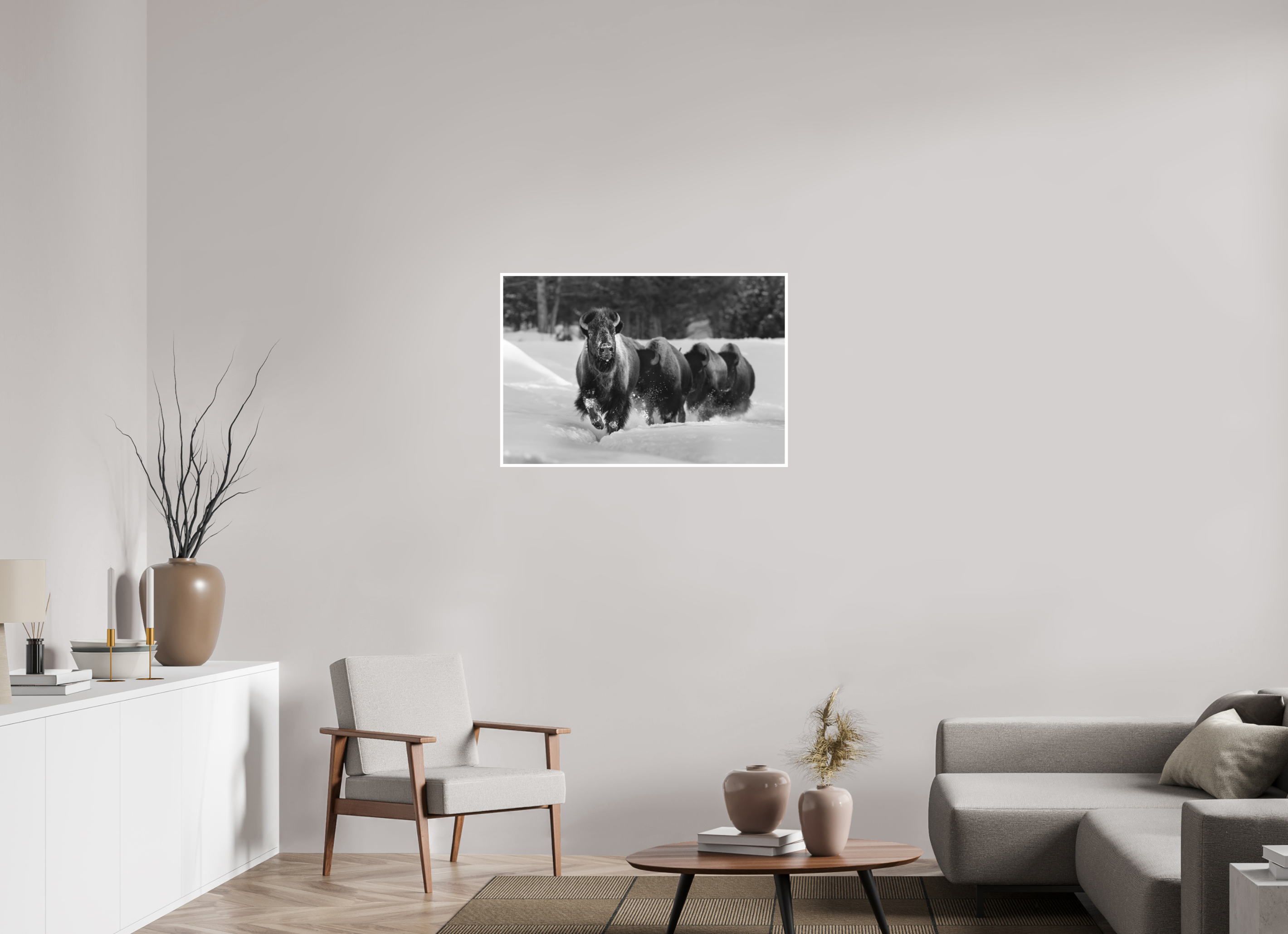 36 x 24″, Hahnemühle Photo Rag Charge Through Winter