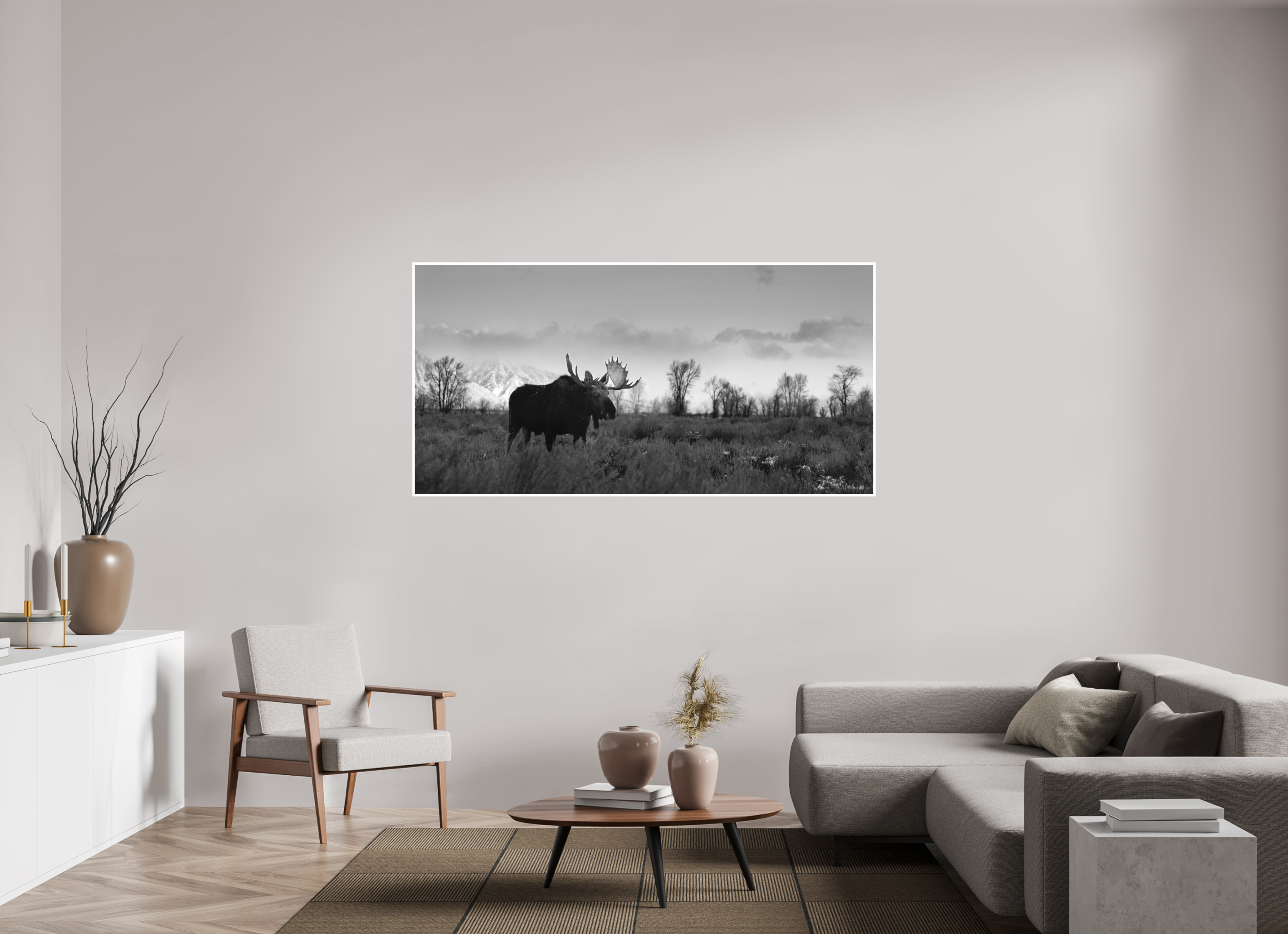 72 x 36″, Hahnemühle Photo Rag First Light of Winter