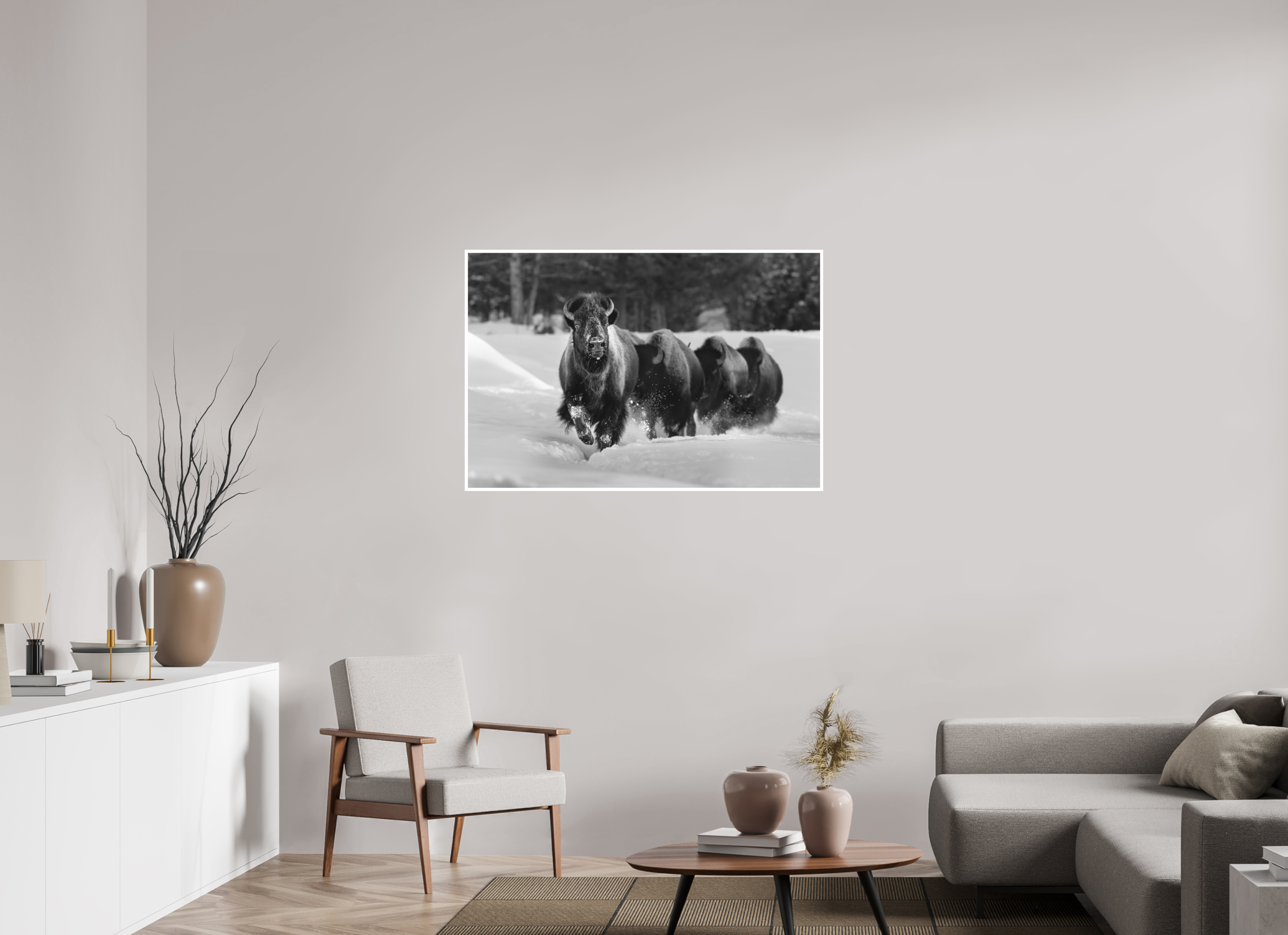 45 x 30″, Hahnemühle Photo Rag Charge Through Winter