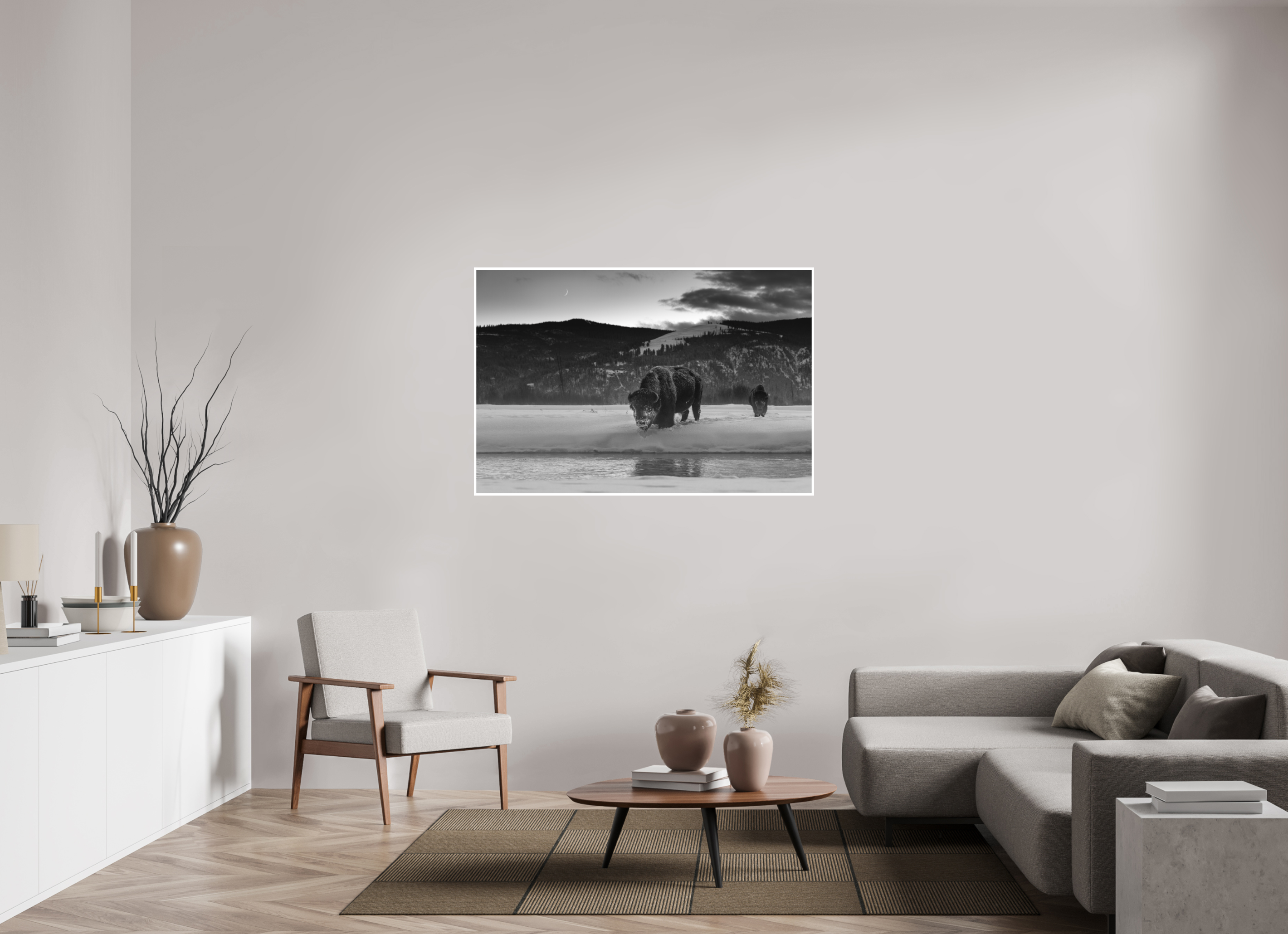 54 x 36″, Hahnemühle Photo Rag Strength in Winter