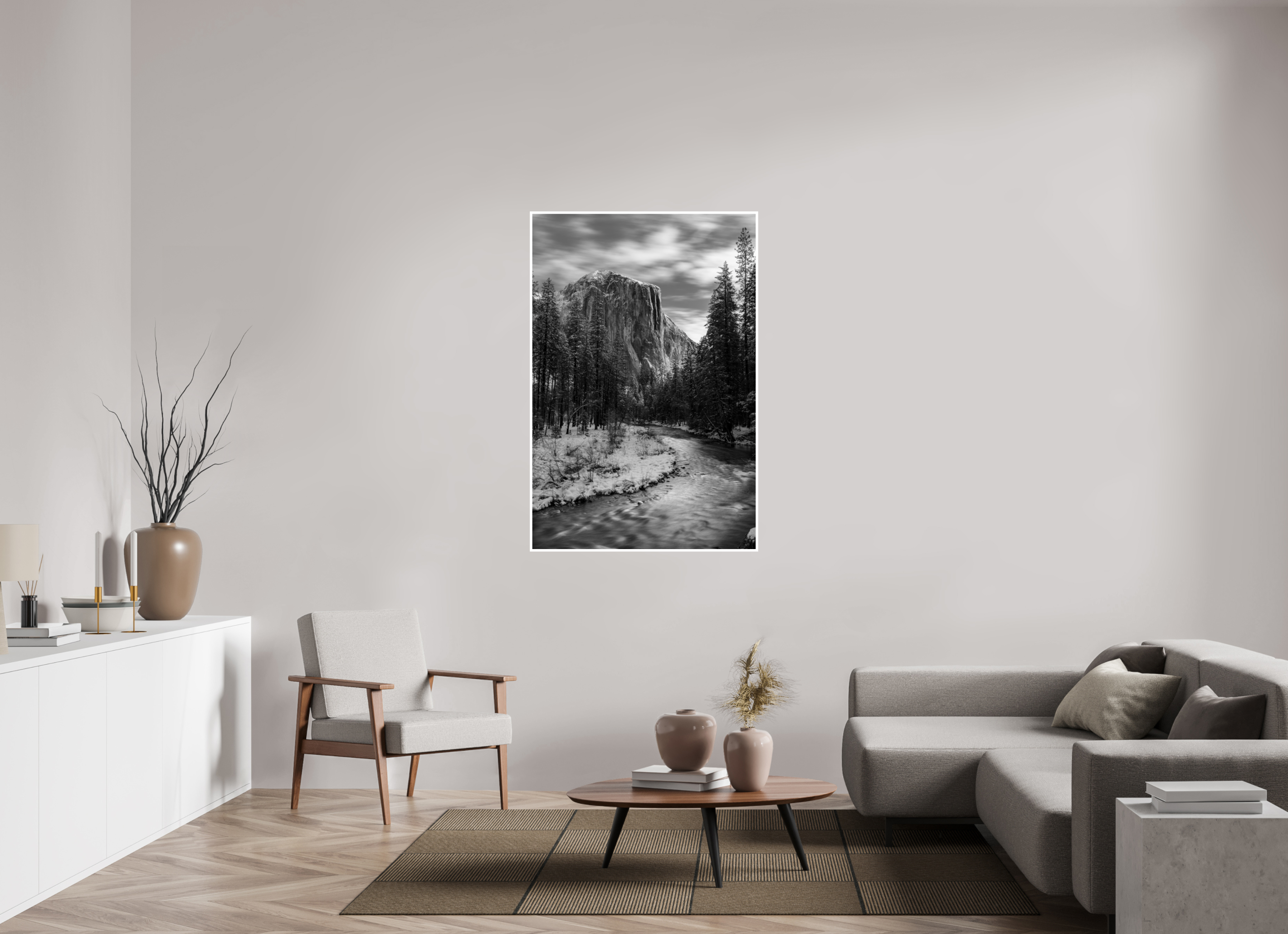 36 x 54″, Photo Rag Baryta Through Winter’s Veil