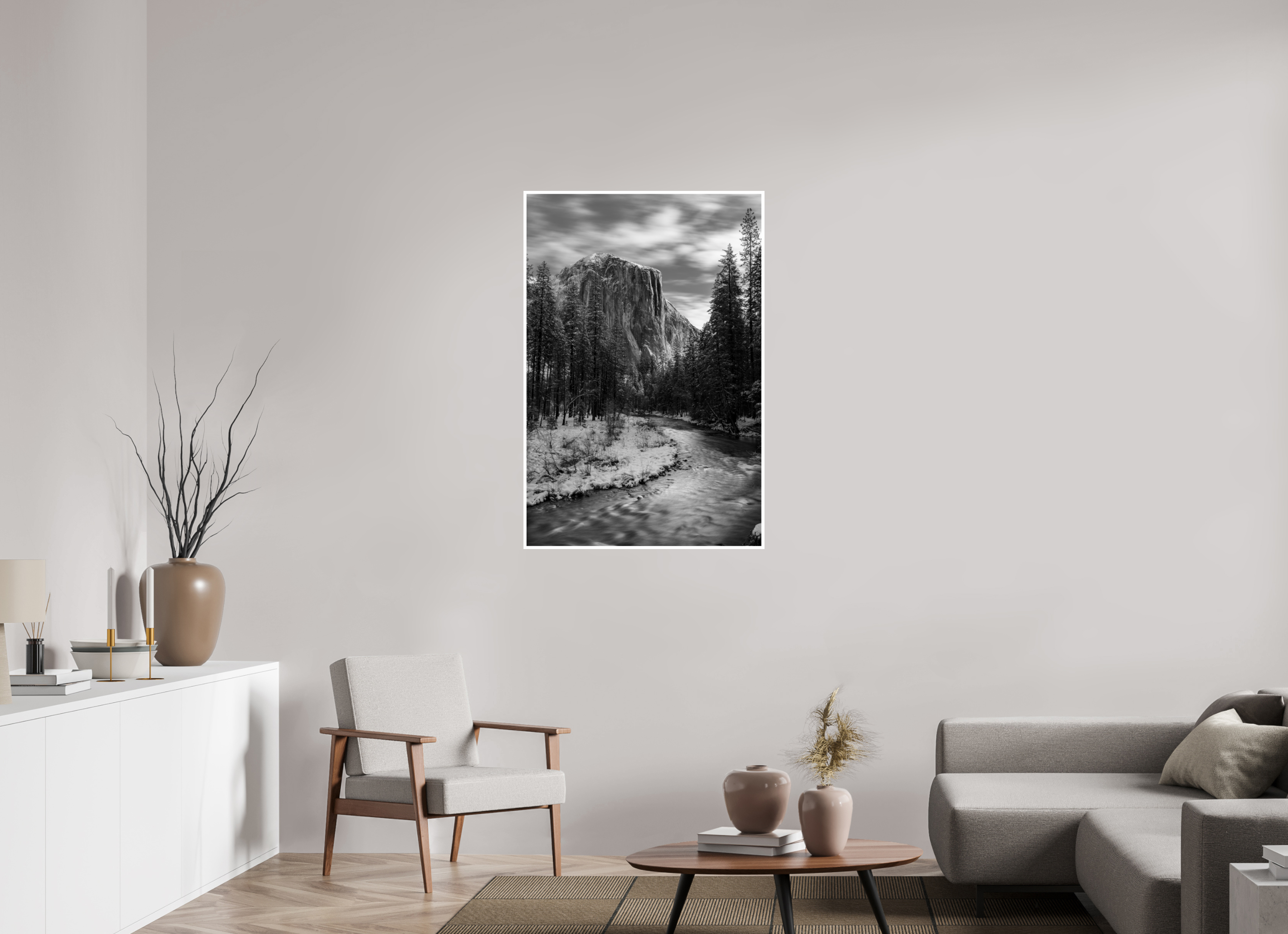 30 x 45″, Photo Rag Baryta Through Winter’s Veil
