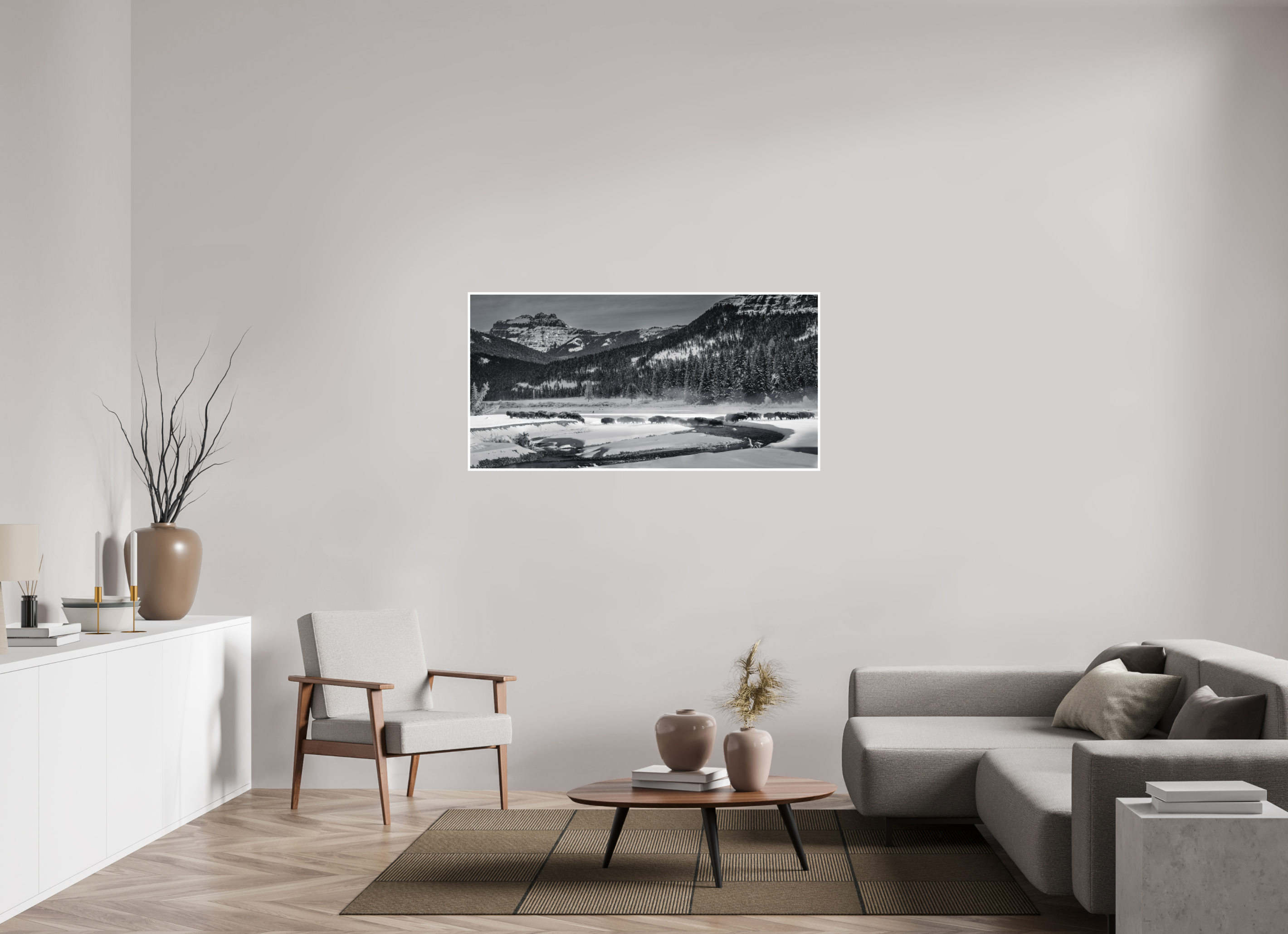 56 x 28″, Hahnemühle Photo Rag Return to the Lamar