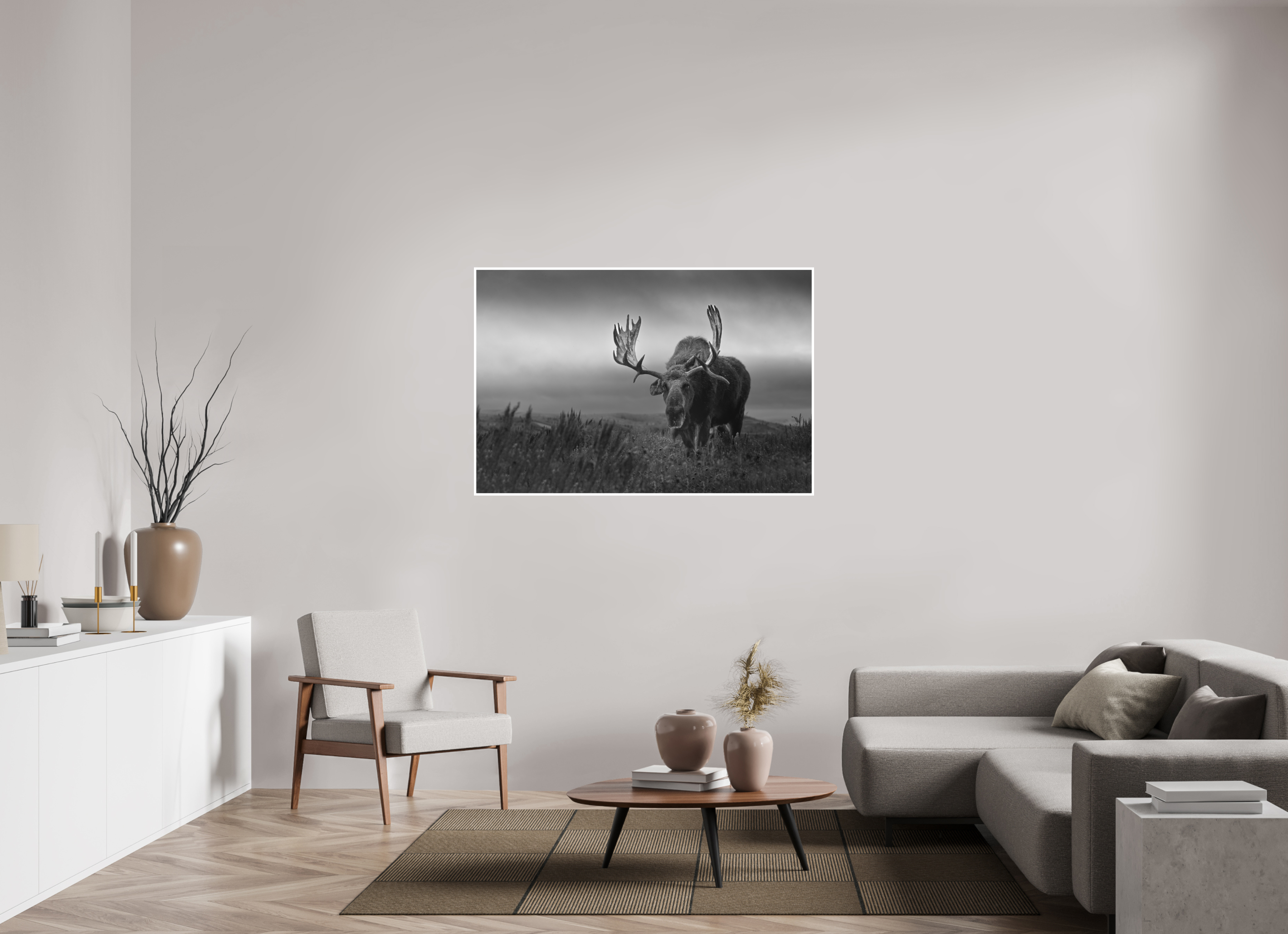 54 x 36″, Hahnemühle Photo Rag The King of the Tetons