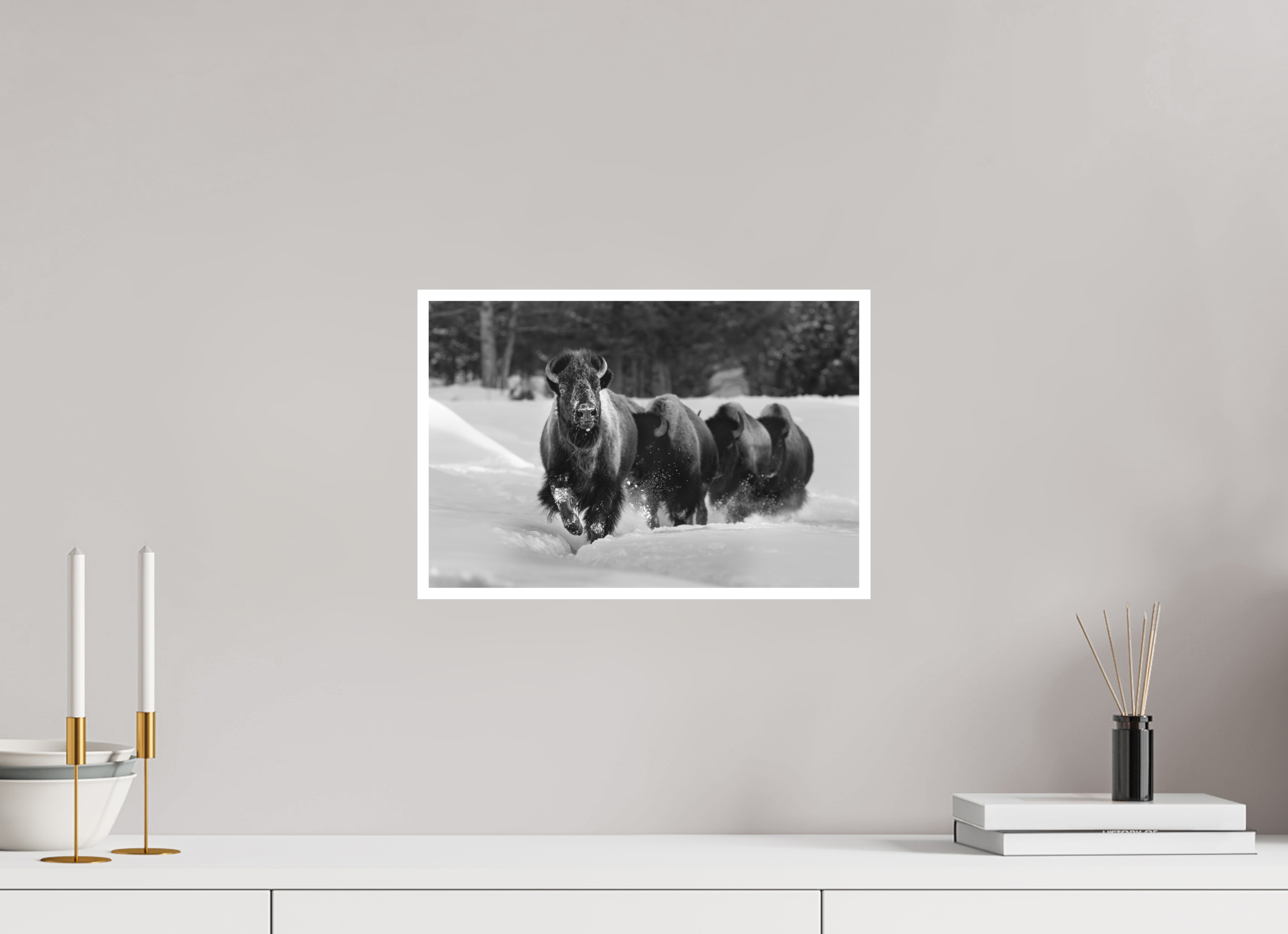 15 x 10″, Hahnemühle Photo Rag Charge Through Winter