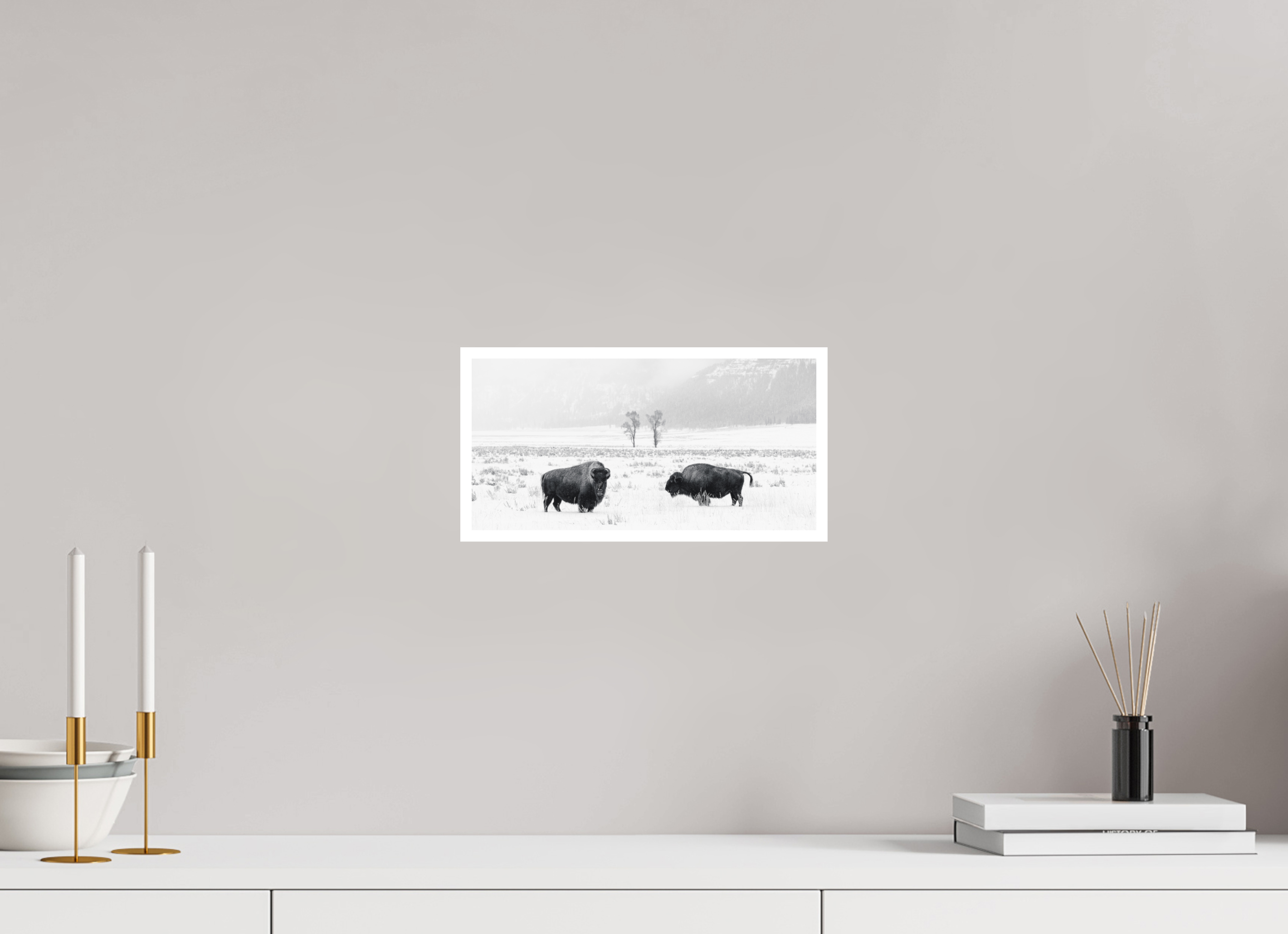 12 x 6″, Hahnemühle Photo Rag Face of Winter
