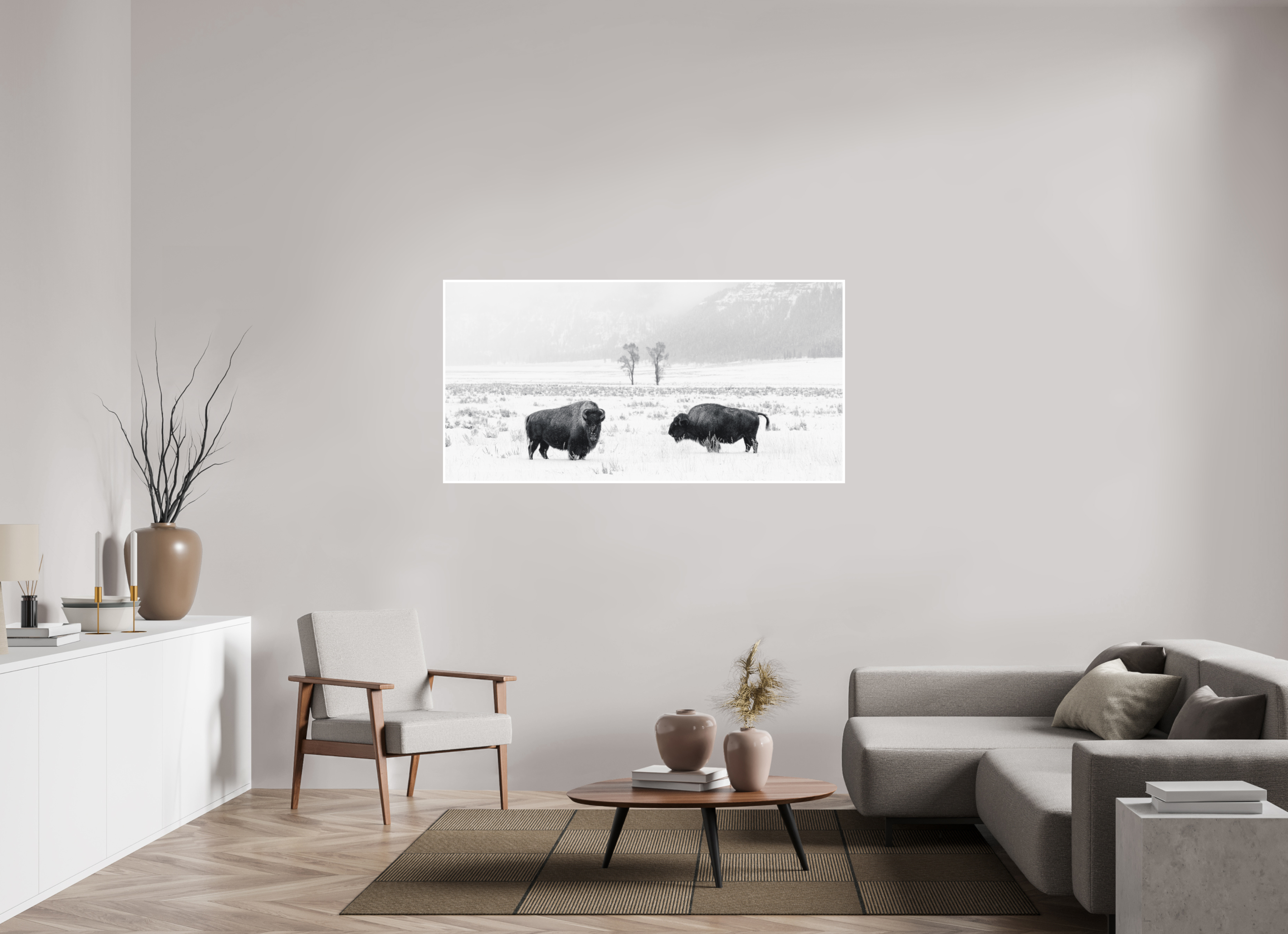 64 x 32″, Hahnemühle Photo Rag Face of Winter