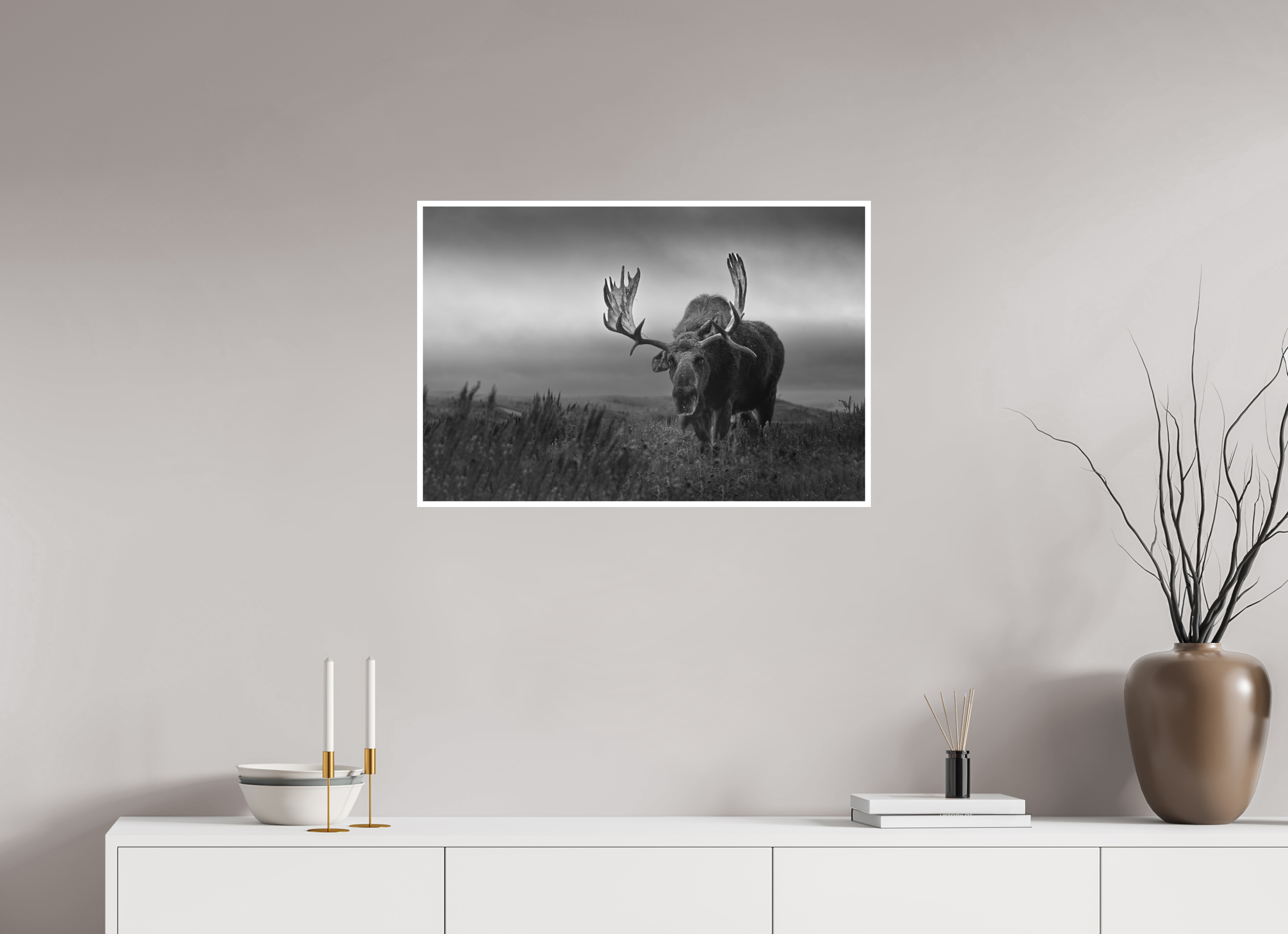 30 x 20″, Hahnemühle Photo Rag The King of the Tetons