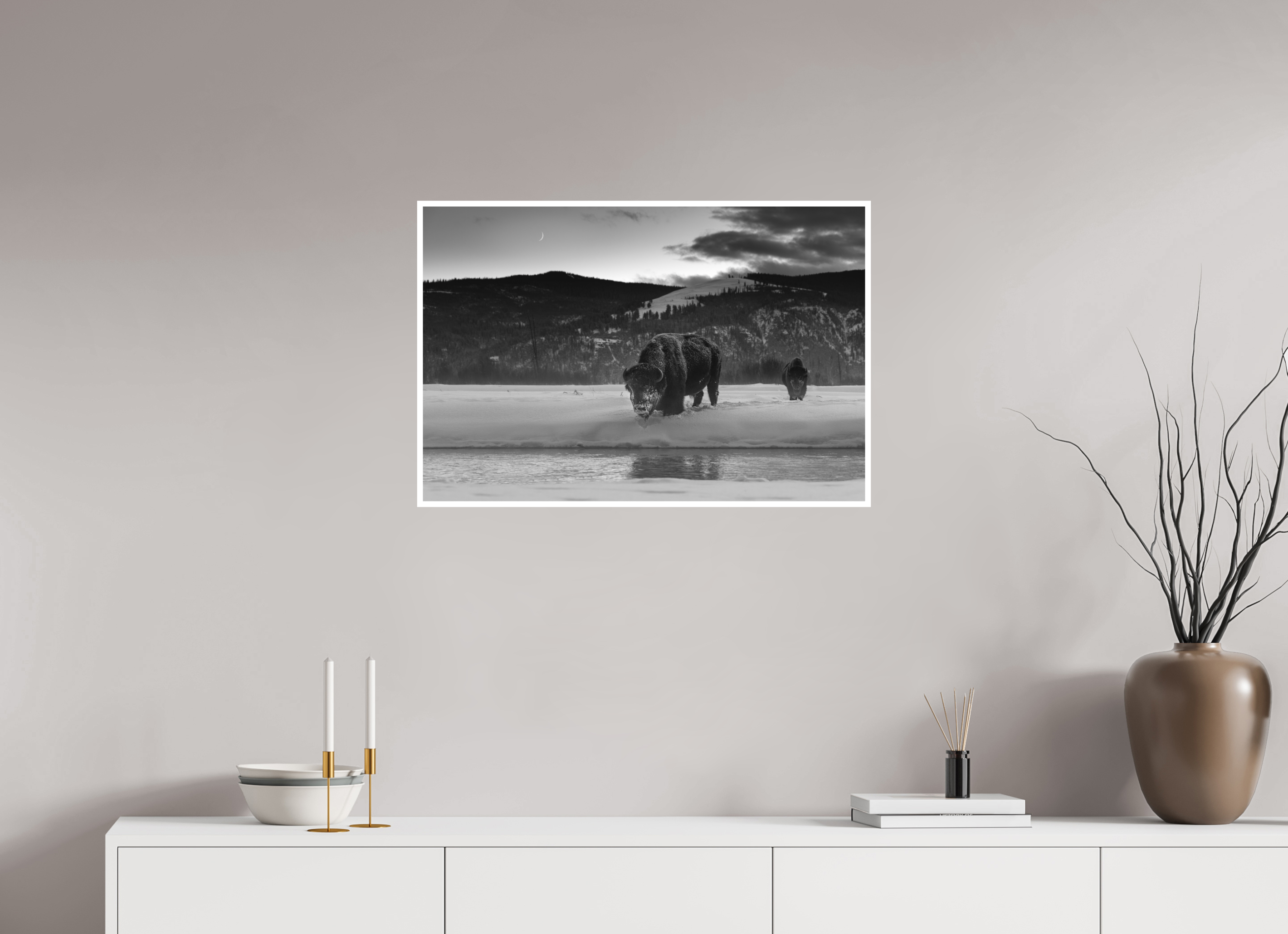 30 x 20″, Hahnemühle Photo Rag Strength in Winter
