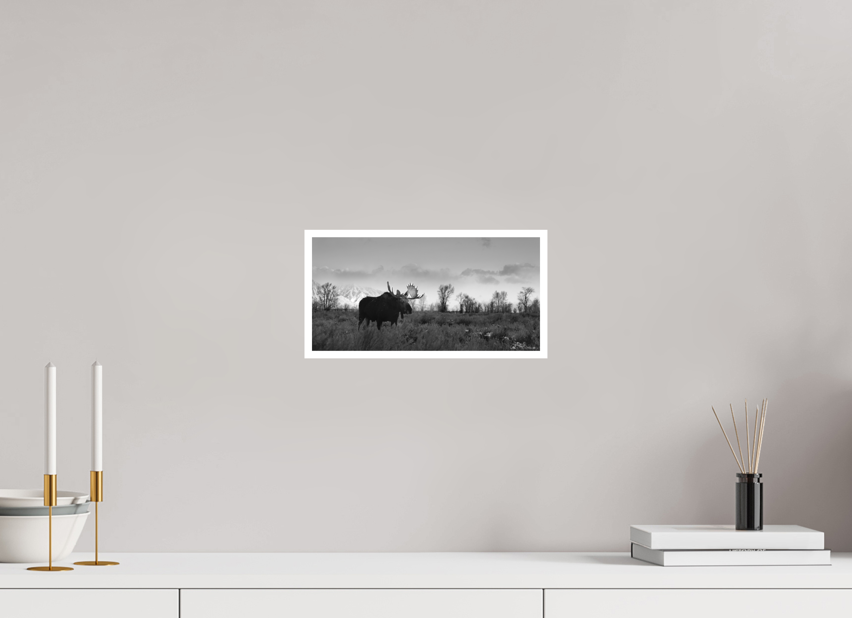 12 x 6″, Hahnemühle Photo Rag First Light of Winter